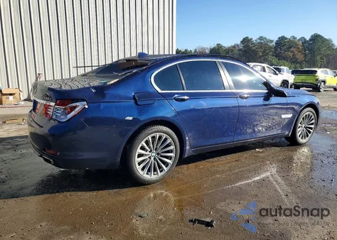 2012 BMW 740 I z USA, uszkodzony, nr VIN WBAKA4C5XCDS99351